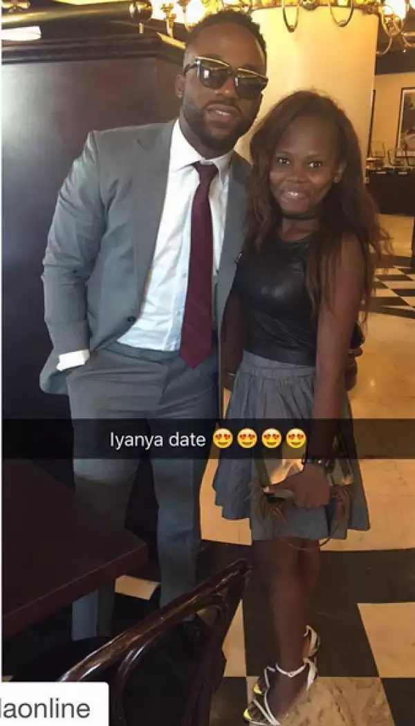 Photo: This Girl Came All The Way From Ogun To Have A Date With Iyanya